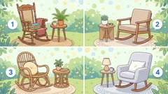 Ktoré hojdacie kreslo by ste si vybrali? Tento vizuálny test napovie viac o vašej povahe