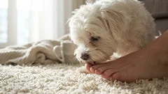 Prečo psy lížu vaše prsty na nohách – a kedy to už nie je len „roztomilé“, ale signál